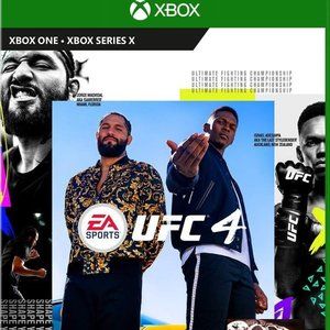 Official UFC 4 for Xbox One & Xbox Series X, BRAND NEW SEALED, SHIPS FAST 1 Four
